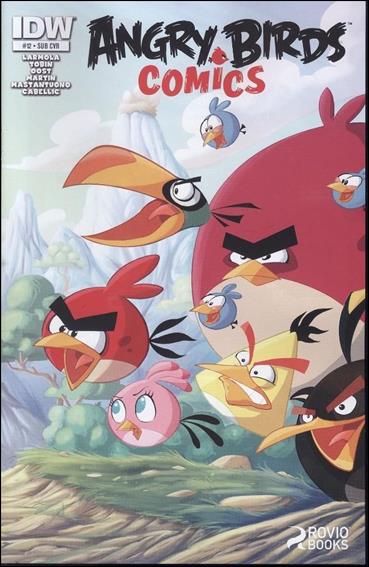 Angry Birds Comics (2014) issue 12-B Ciro Cangialosi Subscription Cover