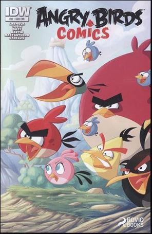 Angry Birds Comics (2014) issue 12-B Ciro Cangialosi Subscription Cover