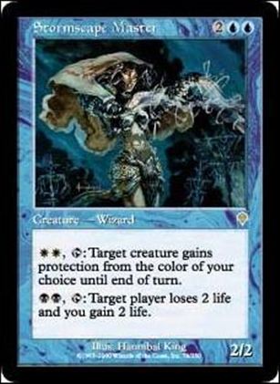 Magic the Gathering: Invasion (Base Set) card 76 Stormscape Master