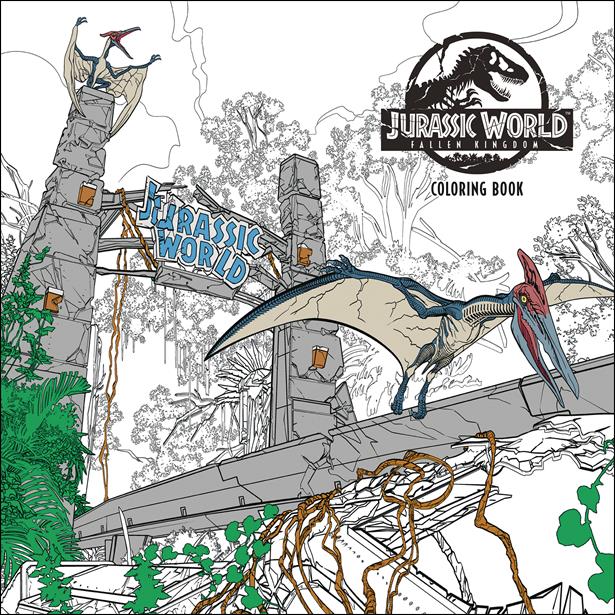 Jurassic World: Falling Kingdom Coloring Book issue 1