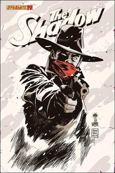 Shadow (2012) issue 19-D Francesco Francavilla 1:xx Cover
