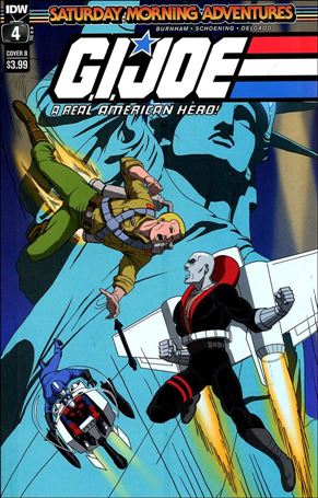 G.I. Joe: A Real American Hero - Saturday Morning Adventures issue 4-B Larry Houston Cover