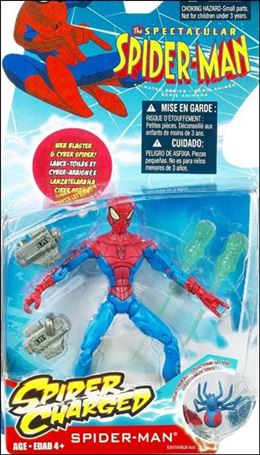 Spectacular Spider-Man (Animated) Spider Charged figure 10 Spider-Man (Web Blaster)