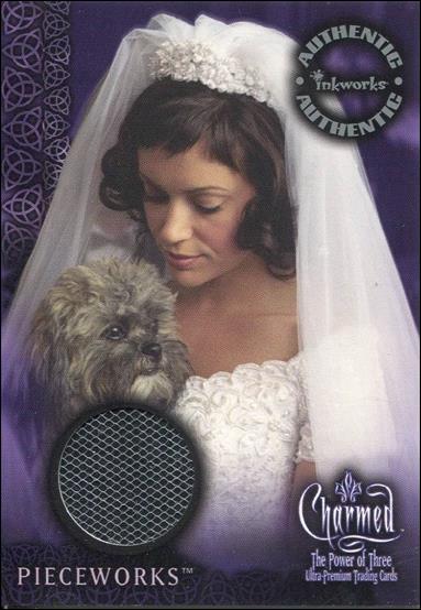Charmed: The Power of Three (Pieceworks Subset) card PW2 Alyssa Milano as Phoebe (Wedding Veil)