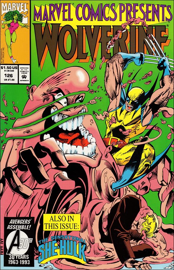 Marvel Comics Presents (1988) issue 126 Flipbook with Ghost Rider Cover