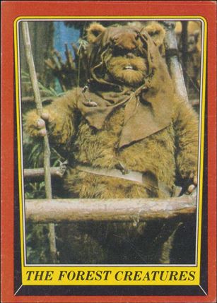 Star Wars: Return of the Jedi: Series 1 (Base Set) card 89 The Forest Creatures