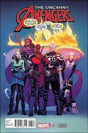 Uncanny Avengers (2015/12) issue 3-C Tradd Moore 1:25 Cover