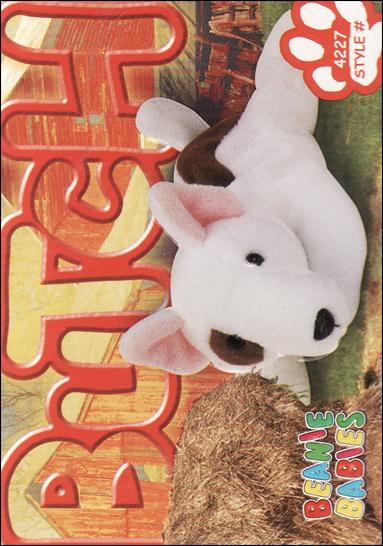 Beanie Babies Series 4 (Base Set) card 170 Butch