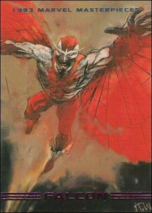 1993 Marvel Masterpieces (Base Set) card 81 Falcon