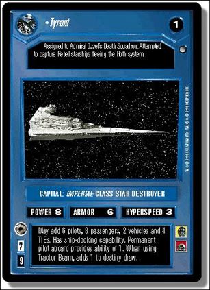 Star Wars: Hoth Limited (Base Set) card 72 Tyrant