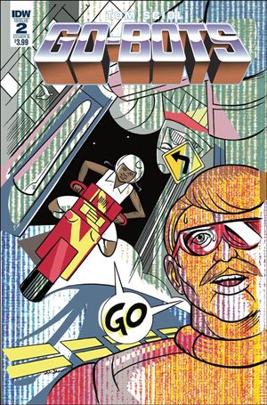 Go-Bots issue 2-B Dash Shaw Cover