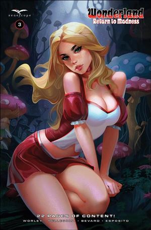 Wonderland: Return to Madness issue 3-C Igor Lomov Cover