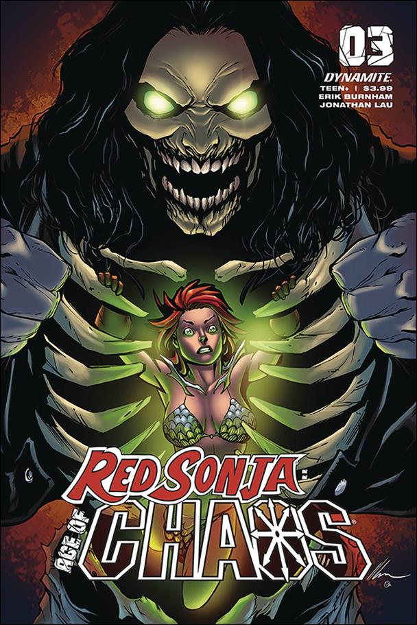Red Sonja: Age of Chaos issue 3-C Ale Garza Cover