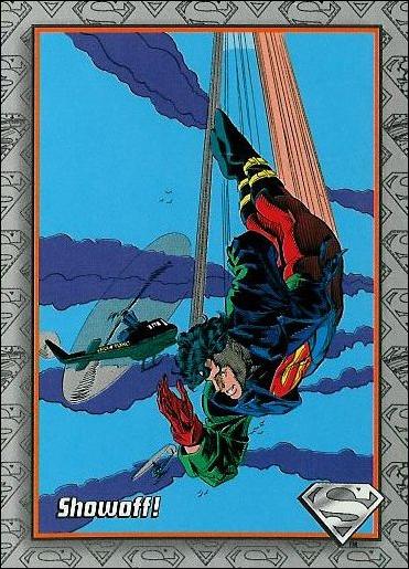 Return of Superman (Base Set) card 35 Showoff!  
