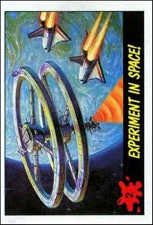 Dinosaurs Attack! (Base Set) card 2 Experiment in Space!