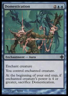 Magic the Gathering: Rise of the Eldrazi (Base Set) card 61 Domestication