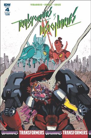 Transformers vs The Visionaries issue 4-B Luca Pizzari Cover