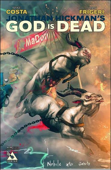 God is Dead issue 8-C German Nobile Carnage Wraparound Cover