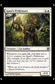 Magic the Gathering: Duel Decks: Ajani vs. Nicol Bolas card 9 Ajani's Pridemate