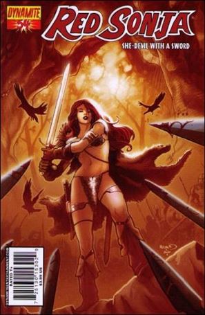 Red Sonja (2005) issue 54 Paul Renaud Cover
