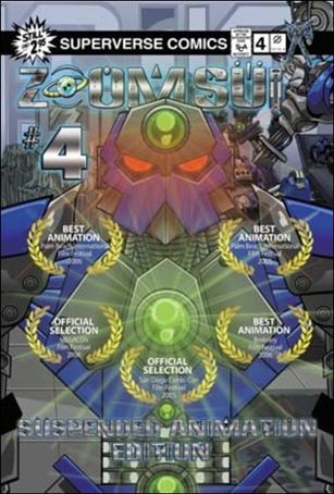 Zoom Suit issue 4-D Suspended Animation Cover