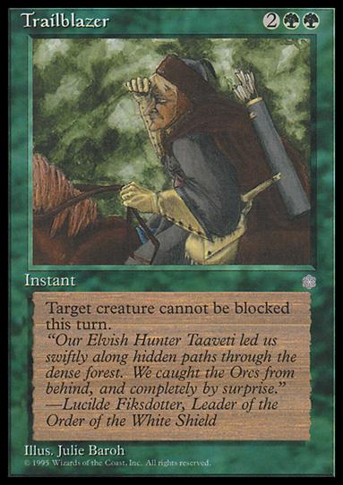 Magic the Gathering: Ice Age (Base Set) card 272 Trailblazer