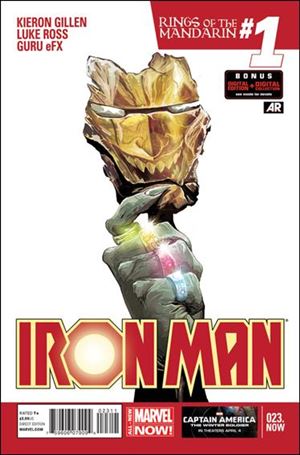 Iron Man (2013) issue 23 Michael Del Mundo Cover