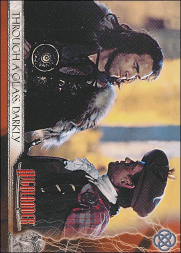 Complete Highlander (Base Set) card 89 Through a Glass, Darkly