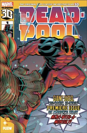 Deadpool (1997) issue 1.00-G Facsimile Edition (2024) 3D Polybagged Cover
