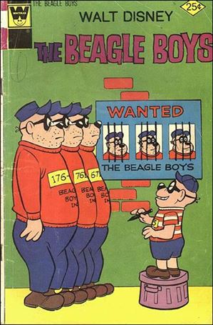 Walt Disney the Beagle Boys issue 29-B Whitman Cover