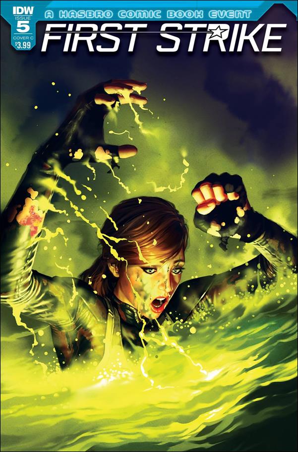 First Strike issue 5-C Alex Ronald Cover