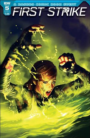 First Strike issue 5-C Alex Ronald Cover