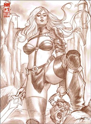 Heavy Metal (2025) issue 1-L Luca Strati Pencil Cover