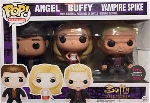 POP! Television Multi-Packs figure 14 Angel Buffy Vampire Spike (HMV Exclusive)