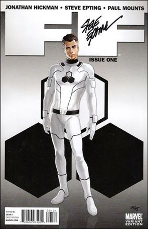 FF (2011) issue 1-M DF Djurdjevic 1:25 Cover (signed by Epting) 1/15