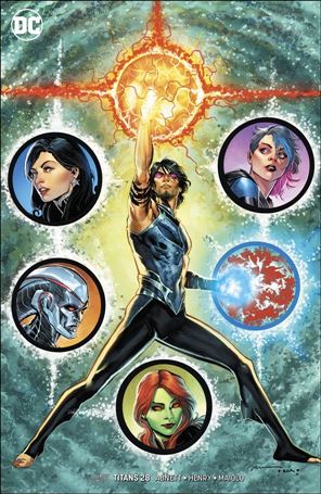 Titans (2016) issue 28-B Phil Jimenez Cover