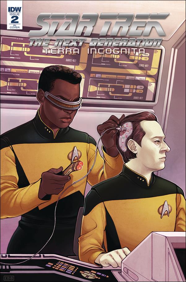 Star Trek: The Next Generation: Terra Incognita issue 2-C Elizabeth Beals 1:10 Cover