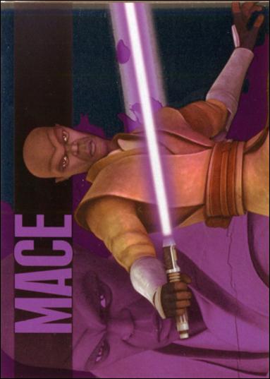 Star Wars: The Clone Wars Rise of the Bounty Hunters (Foil Character Subset) card 8 Mace