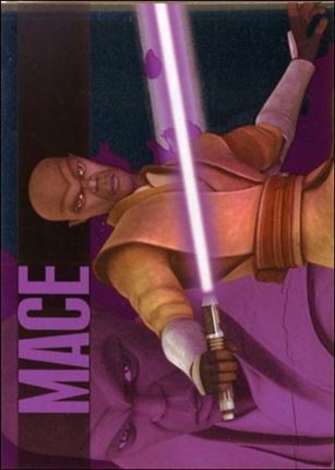 Star Wars: The Clone Wars Rise of the Bounty Hunters (Foil Character Subset) card 8 Mace