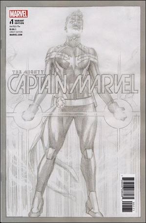 Mighty Captain Marvel issue 1-F Alex Ross 1:Store Sketch Cover