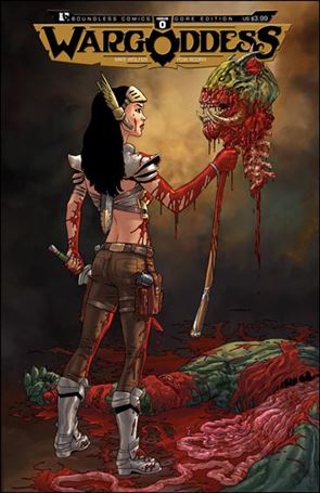 War Goddess issue 0-C Gore Cover