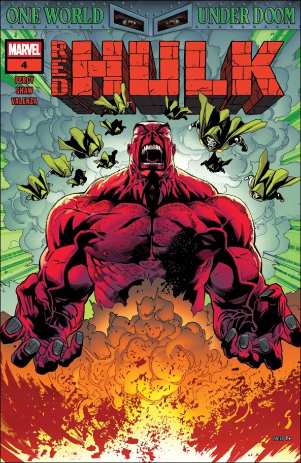 Red Hulk (2025) issue 4 Geoff Shaw Cover