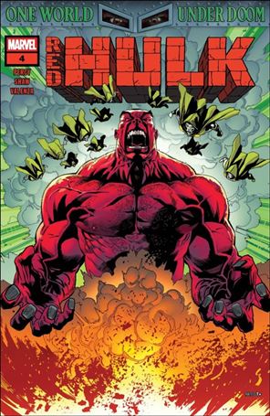 Red Hulk (2025) issue 4 Geoff Shaw Cover