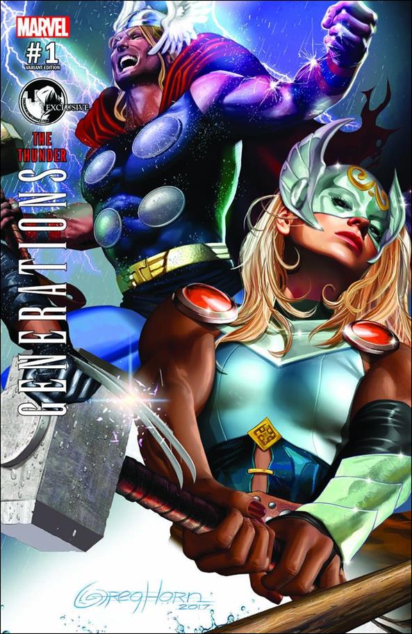 Generations: The Unworthy Thor & The Mighty Thor issue 1-L Greg Horn Unknown Comics Cover