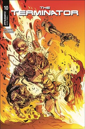 Terminator (2024) issue 10-D David Cousens Cardstock Cover