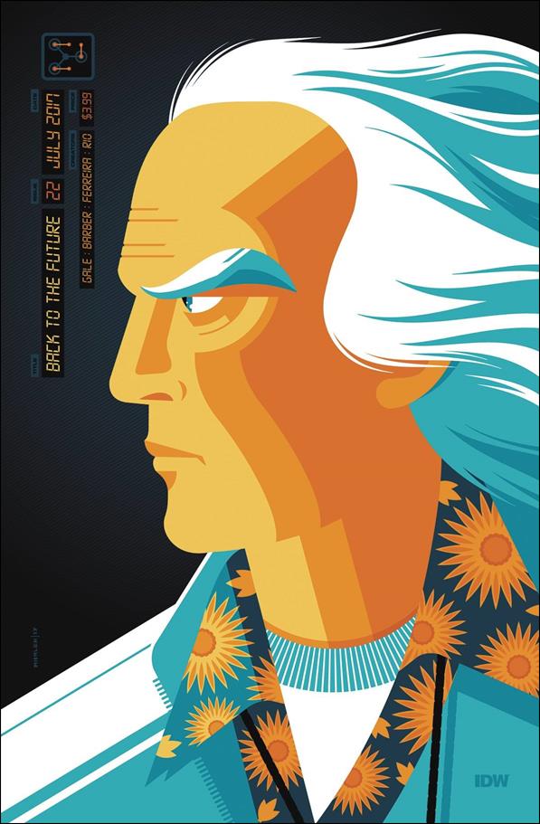 Back to the Future (2015) issue 22-B Tom Whalen Cover