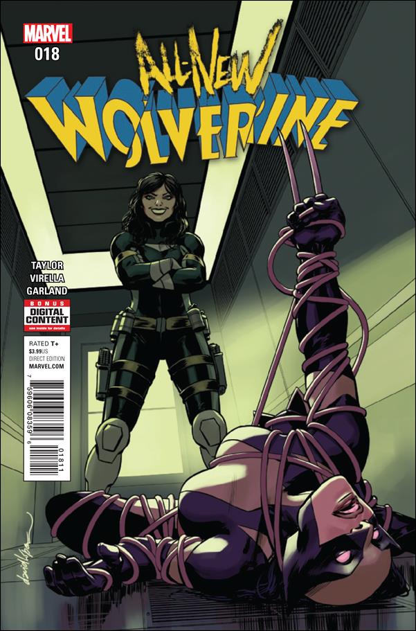 All-New Wolverine  issue 18 David Lopez Cover