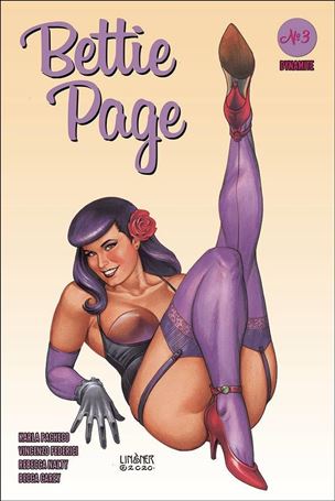 Bettie Page (2020) issue 3-C Joseph Michael Linsner Cover