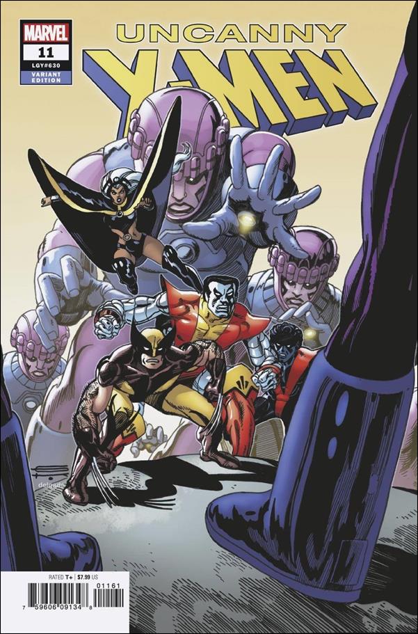 Uncanny X-Men (2019) issue 11-J Gil Kane 1:100 Hidden Gem Cover