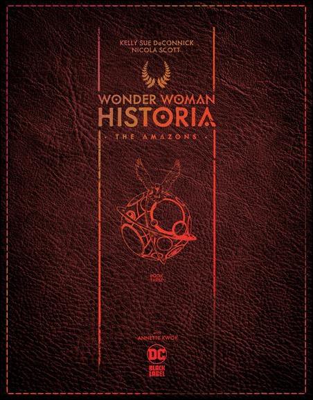 Wonder Woman Historia: The Amazons issue 3-C Library 1:25 Faux-Leather Design Cover